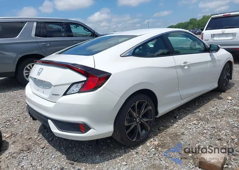 2019 Honda Civic Sport from USA, damaged, VIN 2HGFC4B88KH300607